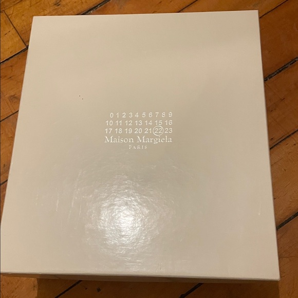 Maison Martin Margiela Black Heeled Tabi Boots 37.5 7 Ladies - Picture 15 of 17